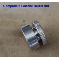 Aluminium Barrel  Nut compatible with all Lortone Barrels